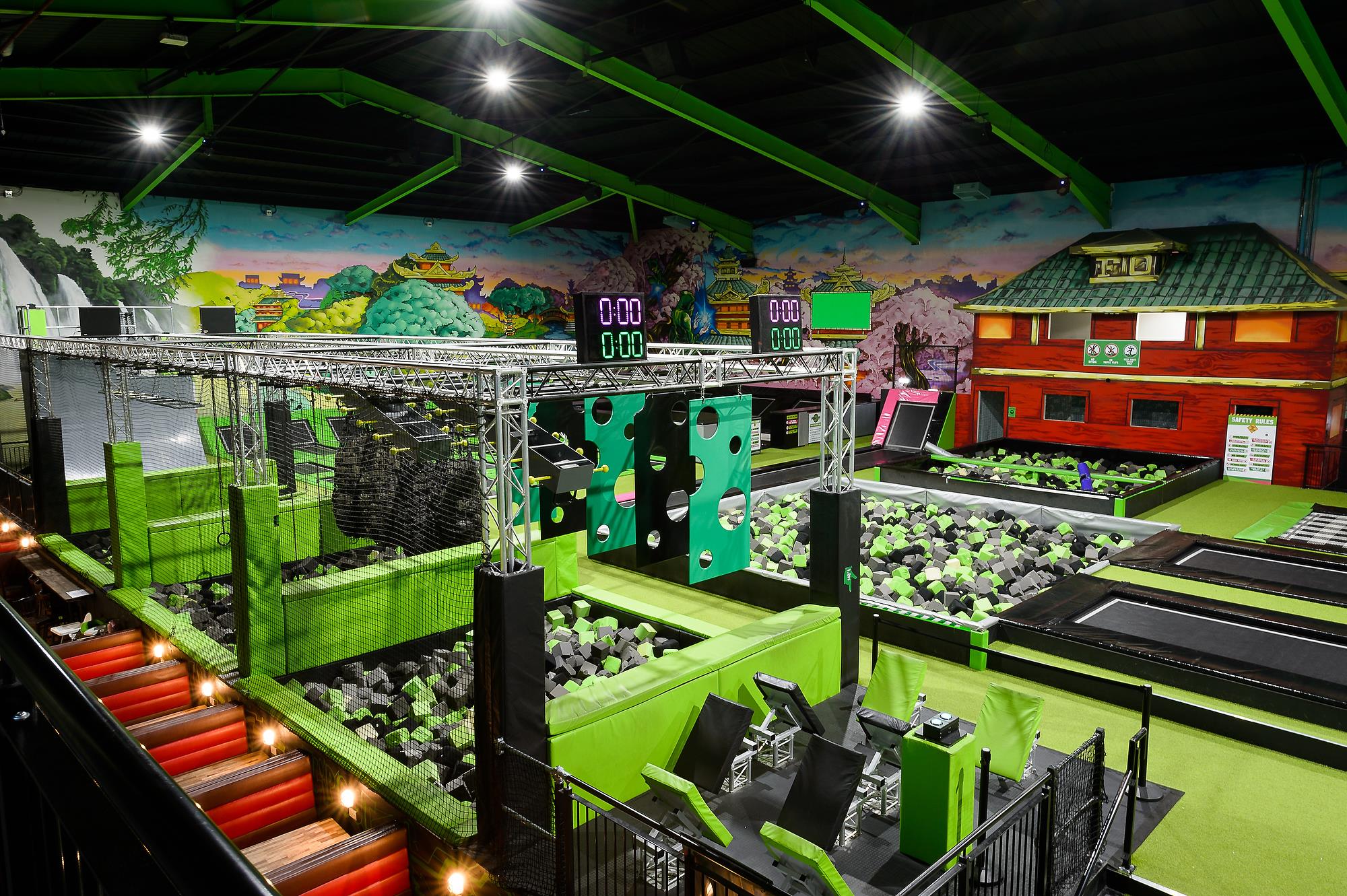 Croft Architecture Trampoline Arena 